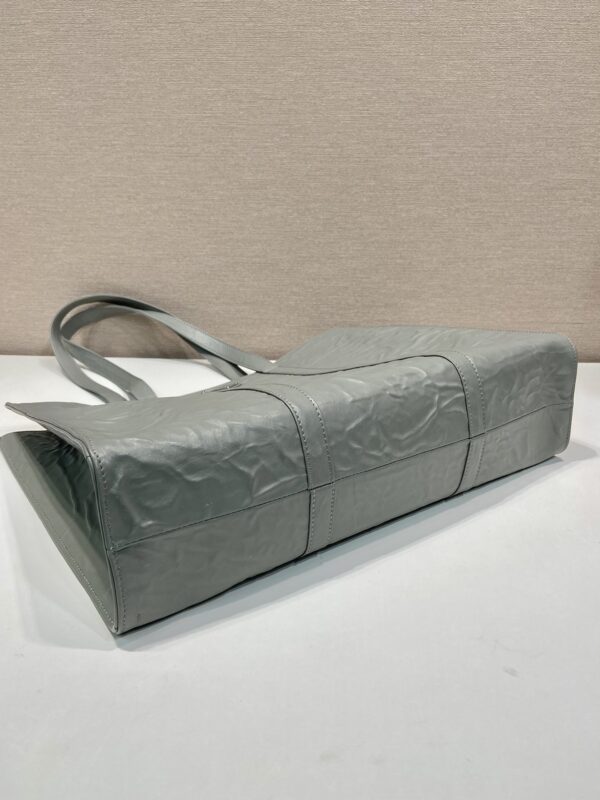 Prada Large antique nappa leather tote