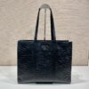 Prada Large antique nappa leather tote