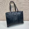 Prada Large antique nappa leather tote