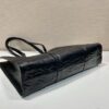 Prada Large antique nappa leather tote