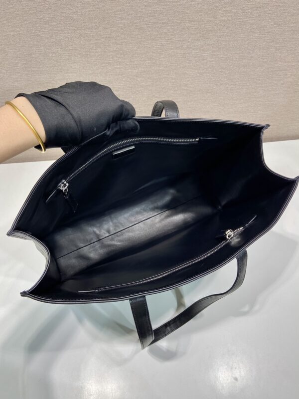 Prada Large antique nappa leather tote