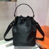 Prada Jacquard Drawstring Shoulder Bag