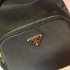 Prada Jacquard Drawstring Shoulder Bag