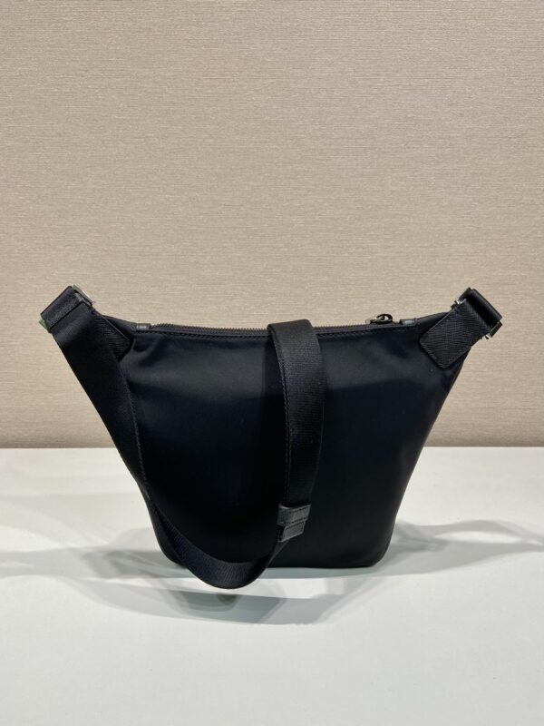 Prada Re-nylon And Saffiano Leather Shoulder Bag