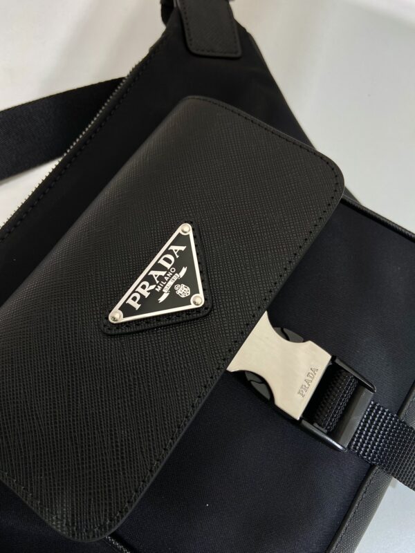 Prada Re-nylon And Saffiano Leather Shoulder Bag