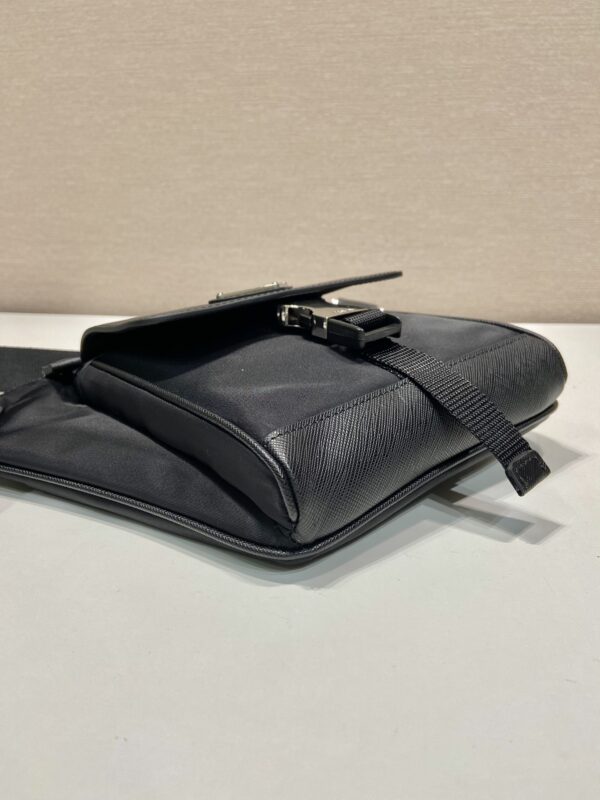Prada Re-nylon And Saffiano Leather Shoulder Bag
