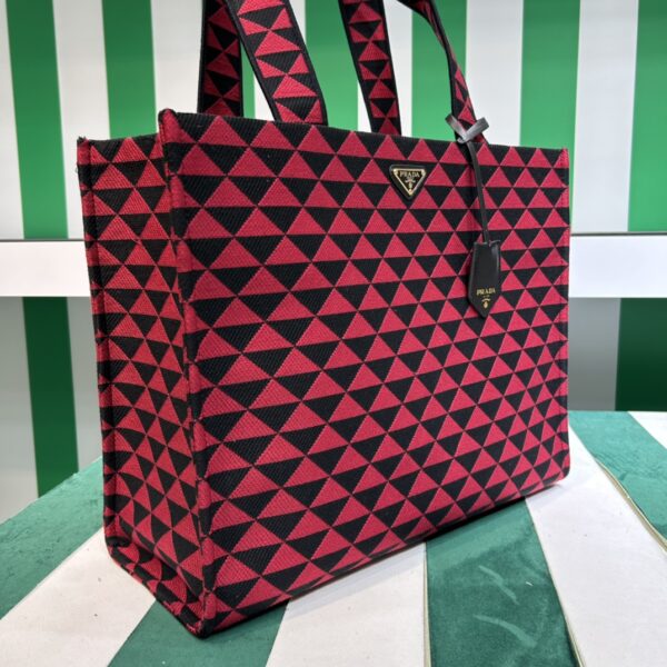 Prada Symbole Bag In Embroidered Fabric