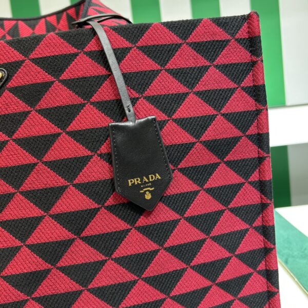 Prada Symbole Bag In Embroidered Fabric