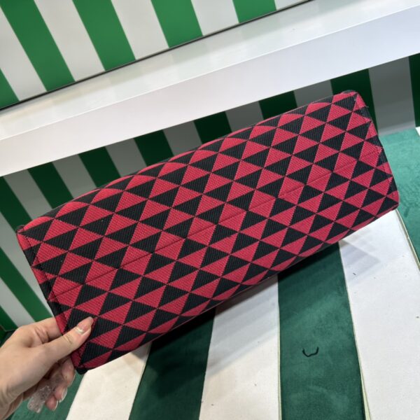 Prada Symbole Bag In Embroidered Fabric