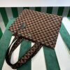 Prada Symbole Bag In Embroidered Fabric