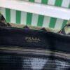 Prada Symbole embroidered fabric tote bag