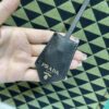 Prada Symbole embroidered fabric tote bag