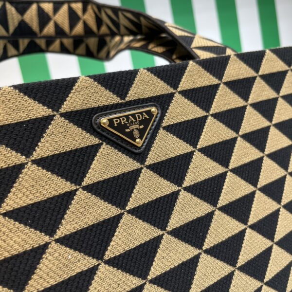 Prada Symbole Bag In Embroidered Fabric