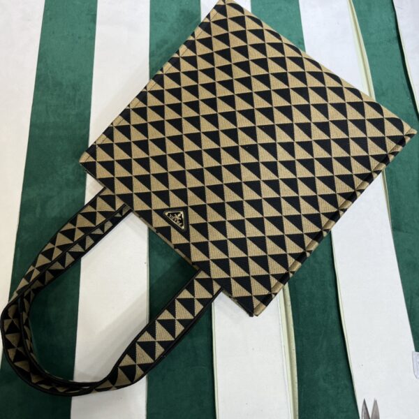 Prada Symbole Bag In Embroidered Fabric