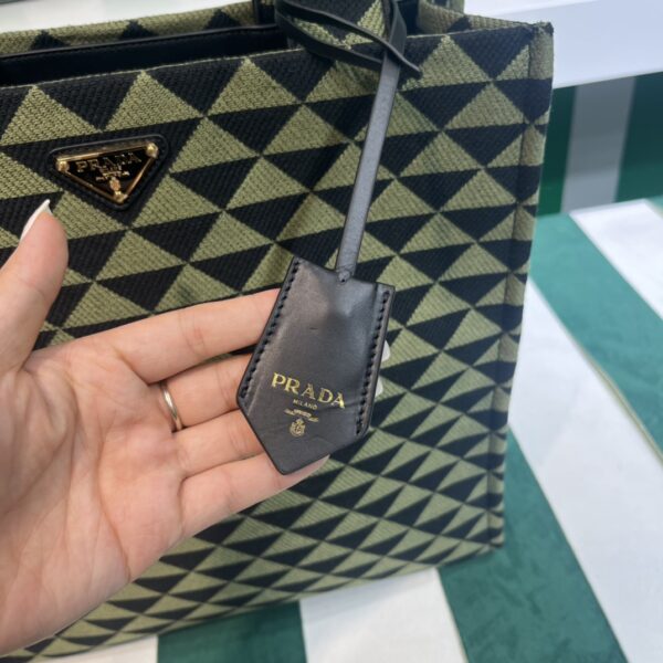 Prada Symbole Bag In Embroidered Fabric
