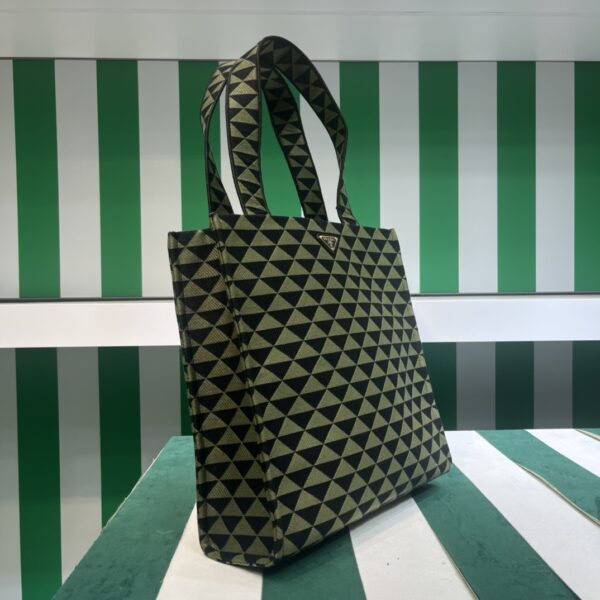 Prada Symbole Bag In Embroidered Fabric