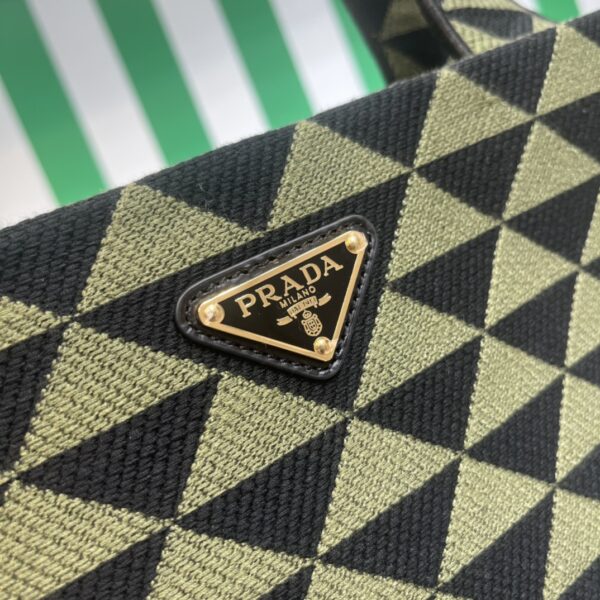 Prada Symbole Bag In Embroidered Fabric