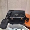 Prada Re-nylon And Saffiano Leather Shoulder Bag