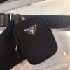 Prada Re-nylon And Saffiano Leather Shoulder Bag