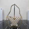 Prada Embroidered jacquard fabric mini-bag