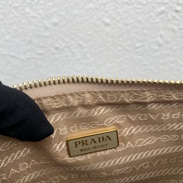 Prada Embroidered jacquard fabric mini-bag
