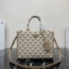 Small Prada Symbole embroidered fabric handbag