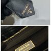 Small Prada Symbole embroidered fabric handbag