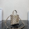 Prada Symbole Embroidered Fabric Mini Bag
