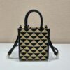 Prada Symbole Embroidered Fabric Mini Bag