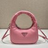 Prada Leather mini hobo bag