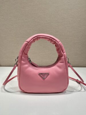 Prada Leather mini hobo bag