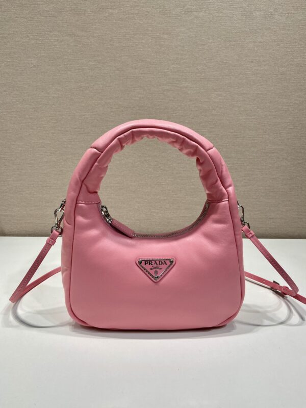 Prada Leather mini hobo bag
