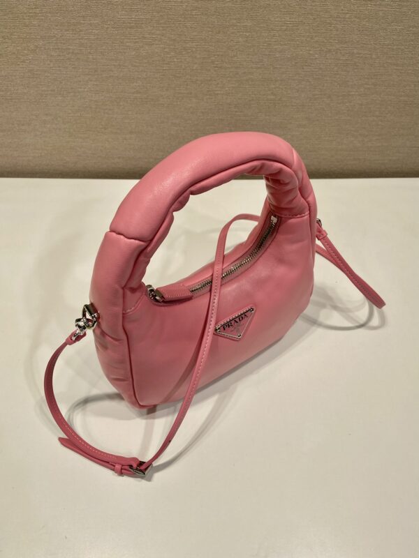 Prada Leather mini hobo bag