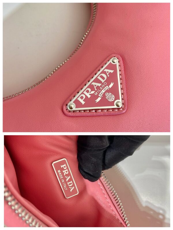 Prada Leather mini hobo bag