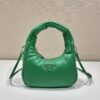 Prada Leather mini hobo bag