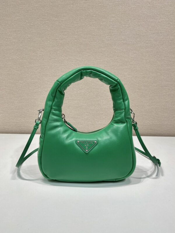 Prada Leather mini hobo bag