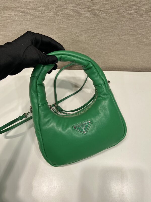 Prada Leather mini hobo bag