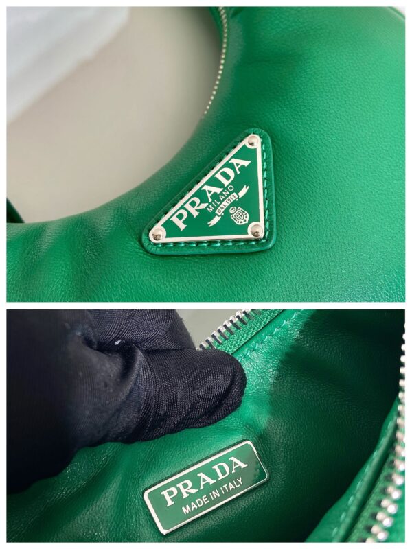 Prada Leather mini hobo bag