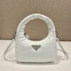 Prada Leather mini hobo bag