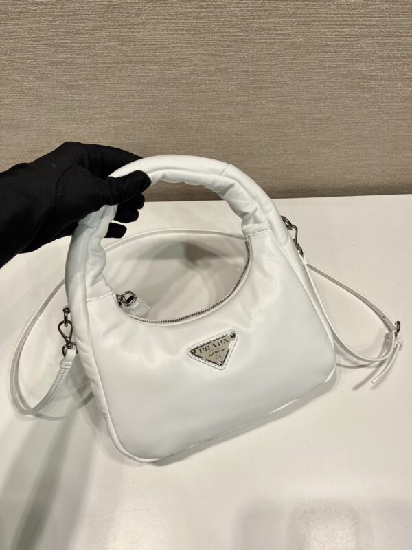 Prada Leather mini hobo bag