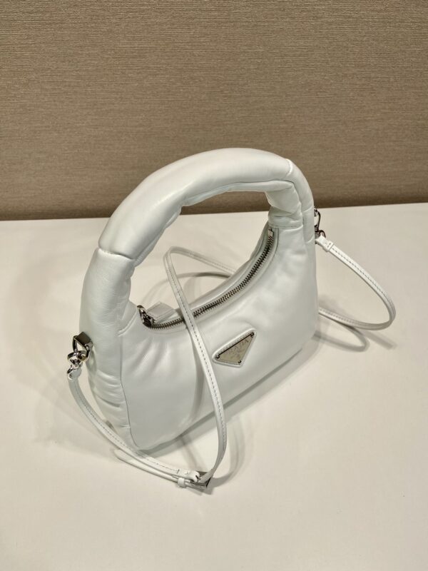 Prada Leather mini hobo bag
