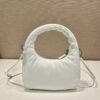 Prada Leather mini hobo bag