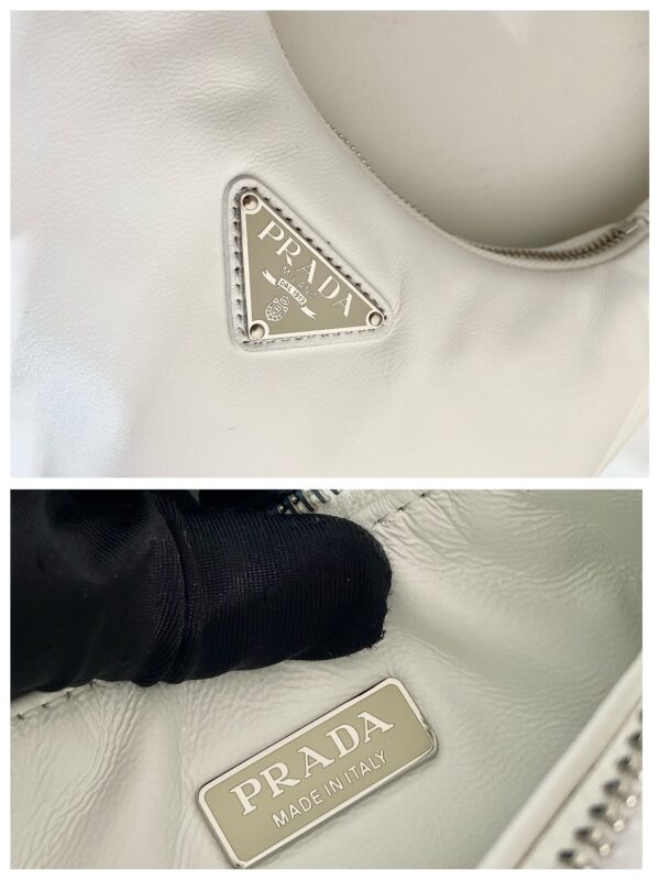 Prada Leather mini hobo bag