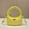Prada Leather mini hobo bag
