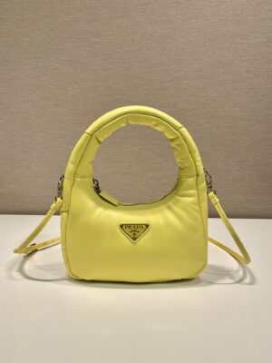 Prada Leather mini hobo bag