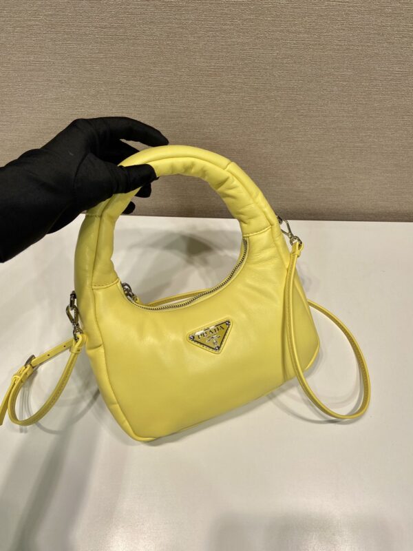 Prada Leather mini hobo bag