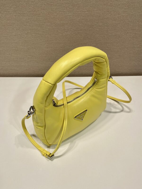 Prada Leather mini hobo bag