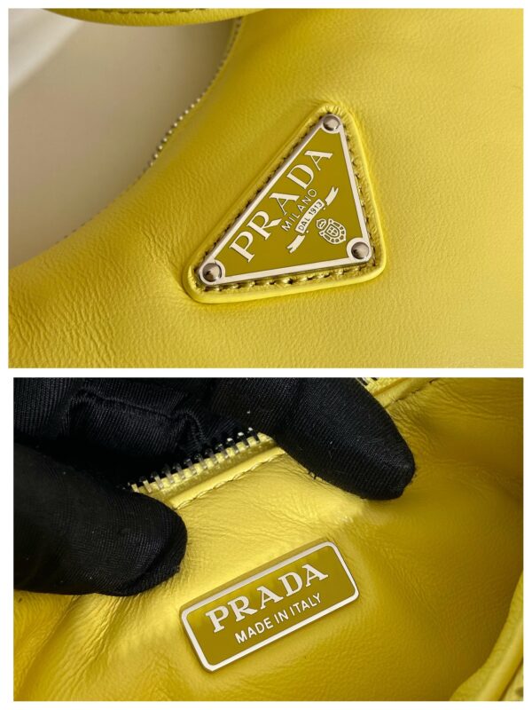 Prada Leather mini hobo bag