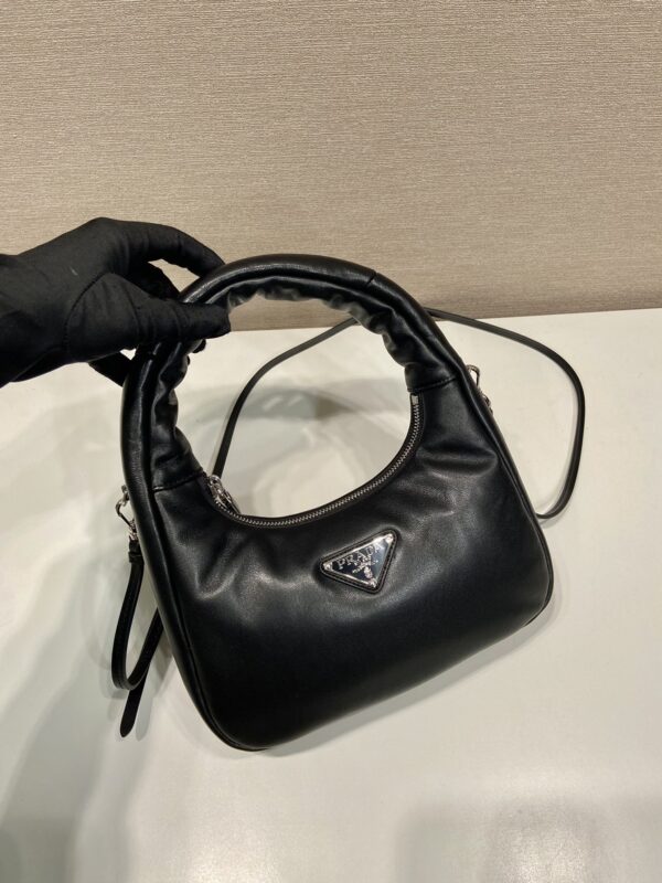 Prada Leather mini hobo bag