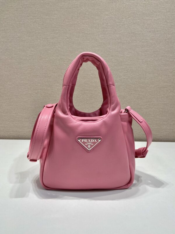 Small padded Prada Soft nappa-leather bag